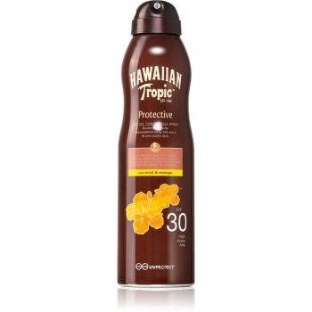 Hawaiian Tropic Protective Spray de ulei uscat de bronzat SPF 30 180 ml