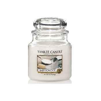 Yankee Candle Lumânare aromată Pulbere Classic medie Baby 411 g
