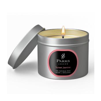 Lumânare parfumată Parks Candles London, aromă de iasomie, durată ardere 25 ore