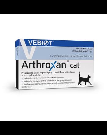 VEBIOT Arthroxan cat 30 tab. supliment pentru articulatiile pisicilor