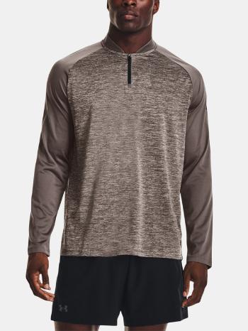 Under Armour UA Tech 2.0 Novelty 1/4 Zip Tricou Maro