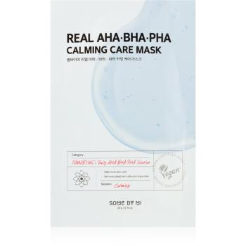 Some By Mi Clinical Solution AHA∙BHA∙PHA Calming Care Mask mască textilă calmantă pentru pielea problematica 20 g