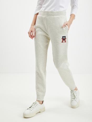 Tommy Hilfiger Monogram Pantaloni de trening Alb