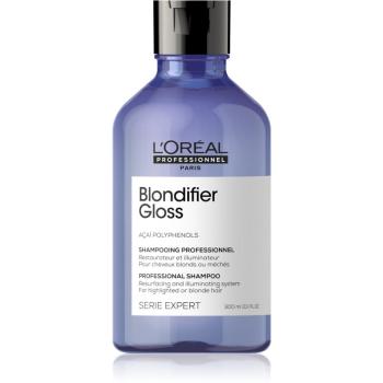 L’Oréal Professionnel Serie Expert Blondifier sampon regenerativ si de infrumusetare pentru păr în nuanțe reci de blond, decolorat sau șuvițat 300 ml