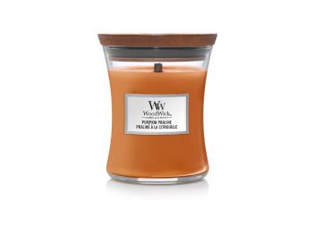 WoodWick Lumânare parfumată medie Pumpkin Praline 275 g