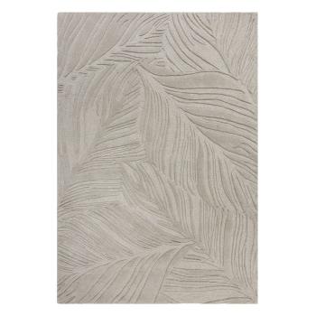 Covor din lână Flair Rugs Lino Leaf, 120 x 170 cm, gri