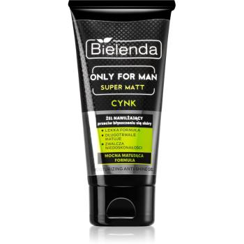 Bielenda Only for Men Super Mat gel hidratant pentru piele lucioasa cu pori dilatati 50 ml