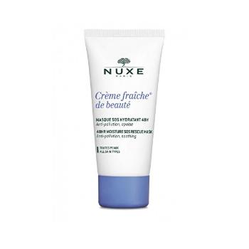 Nuxe Mască hidratantă potrivită pentru toate tipurile de piele Creme Fraiche De Beauté (48 HR Moisture SOS Rescue Mask) 50 ml