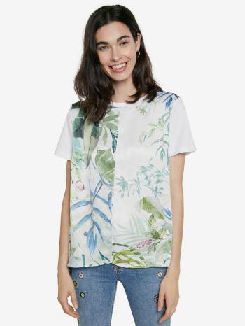 Desigual TS Budapest Tricou Alb