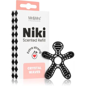 Mr & Mrs Fragrance Niki Crystal Waves parfum pentru masina Refil 0