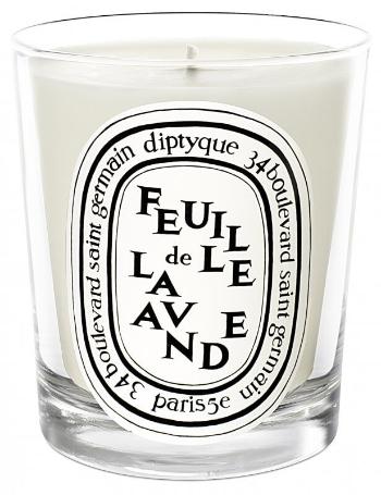 Diptyque Feuille De Lavande - lumânare 190 g