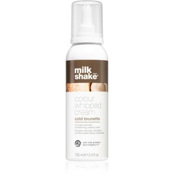 Milk Shake Colour Whipped Cream spuma tonica pentru toate tipurile de păr Cold Brunette 100 ml