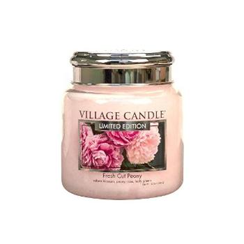 Village Candle Lumânare parfumată în pahar Fresh Cut Peony 390 g