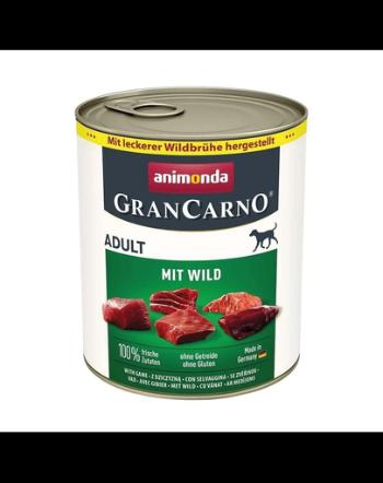 ANIMONDA Grancarno Adult carne vanat conserva pentru caini 800 g