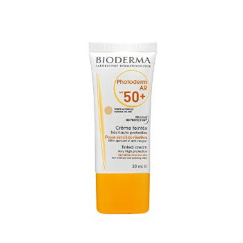 Bioderma Cremă tonifiantă pentru tenul sensibil SPF 50+ Photoderm AR (Tinted Cream Very Hight Protection) 30 ml