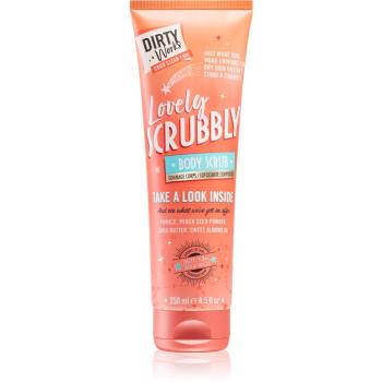 Dirty Works Lovely Scrubbly exfoliant de corp hidratant 250 ml