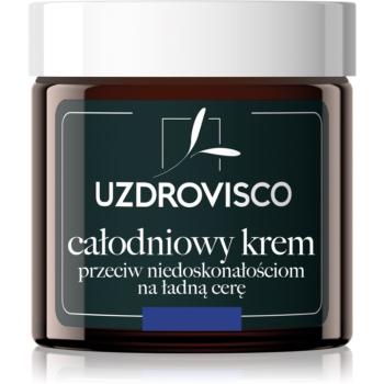 Uzdrovisco Violet All-Day Cream crema de zi hidratanta pentru pielea cu imperfectiuni 50 ml