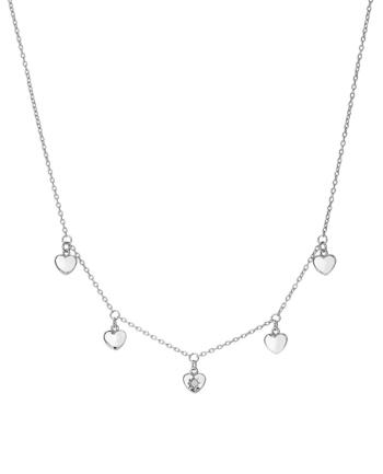 Hot Diamonds Colier romantic din argint cu diamant Most Loved DN160/DN162 40-45 cm