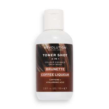 Revolution Haircare Culoare revitalizantă pentru păr brunet Brunette Coffee Liquer (Toner Shot) 100 ml