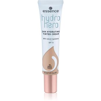 Essence Hydro Hero crema hidratanta BB SPF 15 culoare 10 Soft Nude 30 ml