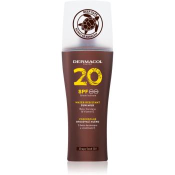 Dermacol Sun Water Resistant lapte de corp pentru soare rezistent la apa Spray SPF 20 200 ml