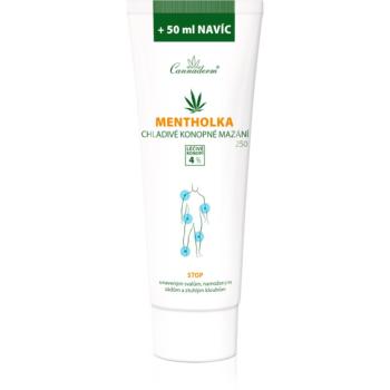 Cannaderm Mentholka hemp lubrication crema pentru masaj cu efect racoritor 250 ml