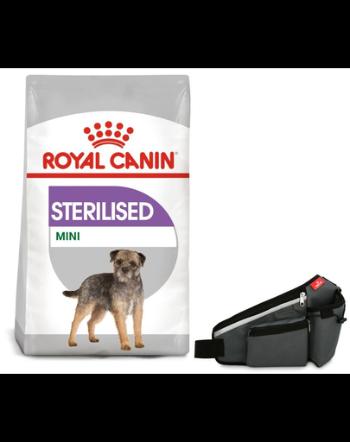 ROYAL CANIN CCN Mini Hrana uscată pentru cainii adulti sterilizati de rasa mica 16 kg (2 x 8 kg) + Husa cu centura royal canin