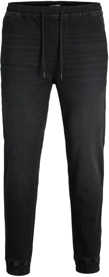 Jack&Jones Blugi pentru bărbați JJIGORDON Tapered Fit 12249140 Black Denim S