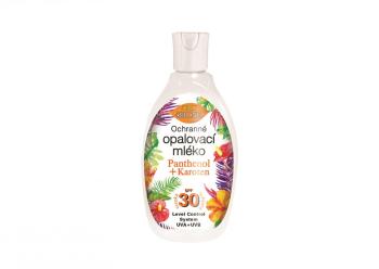 Bione Cosmetics Loțiune de protecție solară Panthenol + Caroten SPF 30 150 ml