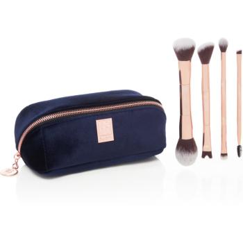 SOSU by Suzanne Jackson Christmas Edition Dual-Ended Luxury Brush Collection set de pensule cu geantă