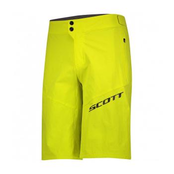 
                 SCOTT Pantaloni scurți de ciclism fără bretele - ENDURANCE LS/FIT - galben  
            