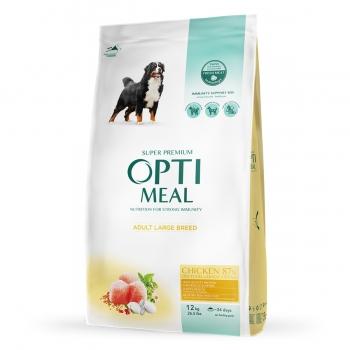 OPTIMEAL Adult L-XL, Pui, hrană uscată câini, 20kg