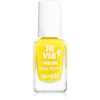 Barry M Hi Vis Neon lac de unghii culoare Yellow Flash 10 ml