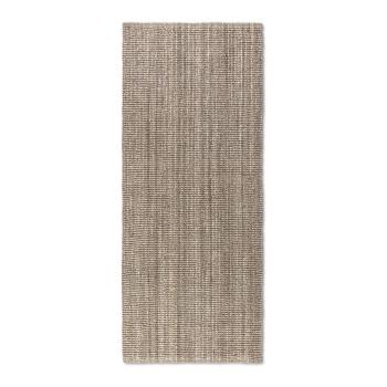 Covor tip traversă bej din iută 80x200 cm Bouclé – Hanse Home