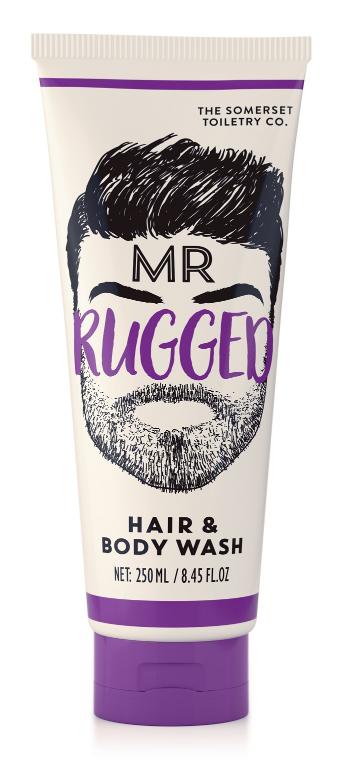 Somerset Toiletry Gel de spălare pentru bărbați pentru corp și păr Mr. Rugged (Hair & Body Wash) 250 ml