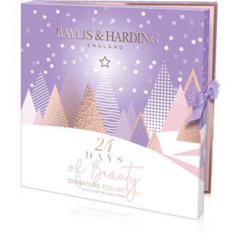 Baylis & Harding 24 Days of Beauty Jojoba & Sweet Mandarin Calendar de Crăciun Sweet Mandarin & Grapefruit + Jojoba, Vanilla & Almond Oil(pentru corp)