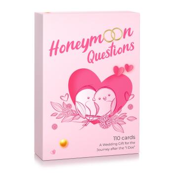 Spielehelden Honeymoon Questions, Cărți de joc, Mai mult de 100 de întrebări, Cutie cadou în limba engleză