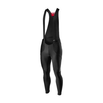 
                 CASTELLI Pantaloni de ciclism lungi cu bretele - SORPASSO RoS WINTER - negru  
            