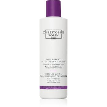 Christophe Robin Luscious Curl Conditioning Cleanser with Chia Seed Oil Balsam de curățare pentru par ondulat si cret 250 ml