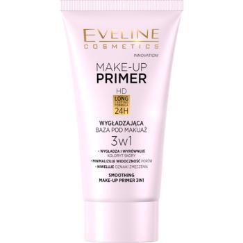 Eveline Cosmetics Primer 3 in 1 bază sub machiaj, cu efect de netezire 30 ml