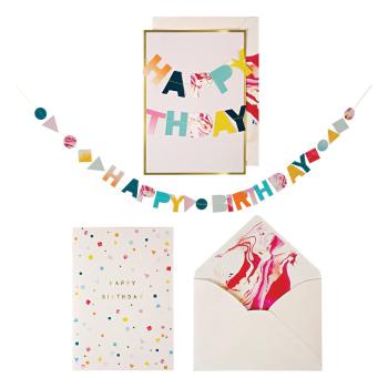 Felicitare Marble Birthday – Meri Meri