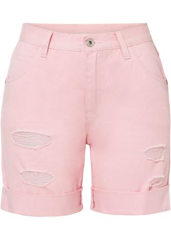 Short mom fit, twill