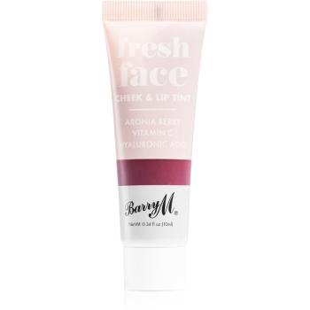 Barry M Fresh Face blush lichid și luciu de buze culoare Orchide Crush 10 ml