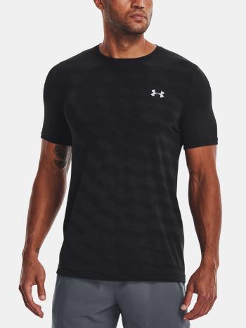 Under Armour UA Seamless Radial SS Tricou Negru