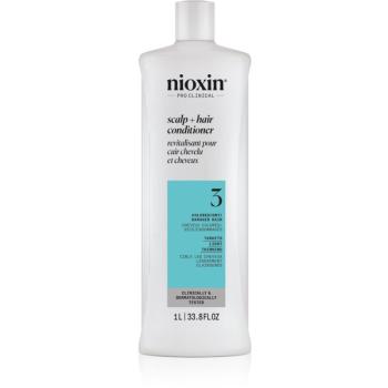 Nioxin System 3 Scalp + Hair Conditioner balsam pentru par vopsit subtiat 1000 ml