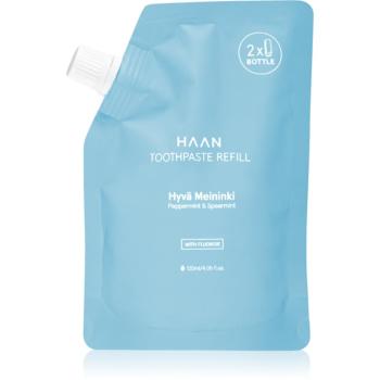 HAAN Toothpaste Hyvä Meinink pasta de dinti pentru albire cu flor Refil 150 ml