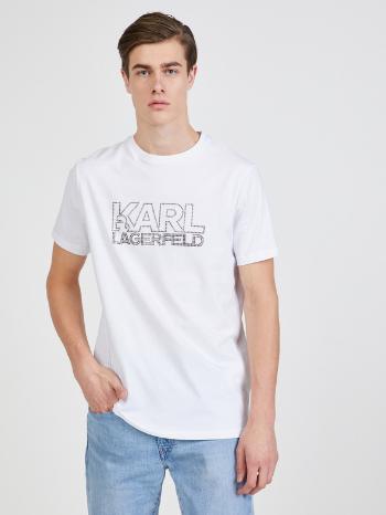 Karl Lagerfeld Tricou Alb