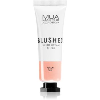 MUA Makeup Academy Blushed fard de obraz lichid culoare Peach Puff 10 ml