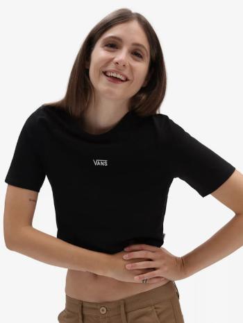 Vans Flying V Crop Crew Tricou Negru