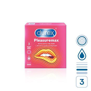 Durex Prezervative Pleasuremax 3 buc.